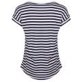 Womens Total Eclipse Vidreamers Stripe S/s T Shirt 18475 by Vila from Hurleys