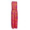 Womens Bright Pink Rosaliy Full Cover Up