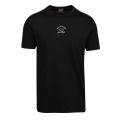 Mens Black/Silver Reflex Centre Logo S/s T Shirt 92310 by Paul And Shark from Hurleys