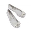 Vivienne Westwood Womens White Bow Orb Sweet Love Viv Bow Shoes 83839 by Melissa from Hurleys