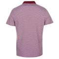 Mens Dark Red Whippet Zip Collar S/s Polo Shirt 23689 by Ted Baker from Hurleys