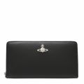 Womens Black Windsor Classic Zip Around Purse 46948 by Vivienne Westwood from Hurleys