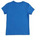 Boys French Blue Raised Logo S/s T Shirt 58402 by Moschino from Hurleys
