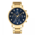 Mens Gold/Navy Daniel Bracelet Watch 79943 by Tommy Hilfiger from Hurleys
