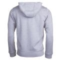 Mens Silver Chine Hooded Zip Sweat Top 14718 by Lacoste from Hurleys