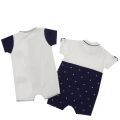 Baby Navy Bear 2 Pack Rompers 40055 by Mayoral from Hurleys