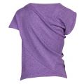 Anglomania Womens Lilac Hebo Asymmetric S/s T Shirt 47242 by Vivienne Westwood from Hurleys