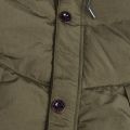 Mens Khaki Quilted Fur Hooded Jacket 49227 by Pretty Green from Hurleys