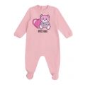 Baby Sugar Rose Toy Heart Babygrow 82060 by Moschino from Hurleys