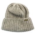 Lifestyle Mens Grey Mix Tyne Turnback Beanie Hat 64817 by Barbour from Hurleys