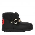 Womens Black Low Snow Boots 92743 by Love Moschino from Hurleys