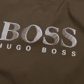 Mens Khaki Big Logo Beach Regular Fit S/s T Shirt 57118 by BOSS from Hurleys