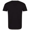 Mens Black Grafitti Logo Slim S/s T Shirt 21441 by Love Moschino from Hurleys