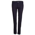 Womens Blue J28 Sateen Stretch Skinny Jeans 70315 by Armani Jeans from Hurleys