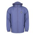 Mens Indigo Blue Zip-Through Hooded Jacket 33267 by Lyle & Scott from Hurleys