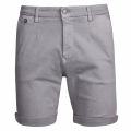 Mens Grey Lehoen Hyperflex Chino Shorts 41116 by Replay from Hurleys