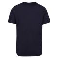 Mens Blue Houndstooth S/s T Shirt 48802 by Lacoste from Hurleys