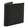 Mens Black Grain Leather Billfold Wallet 47498 by Barbour from Hurleys