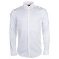 Mens Open White C-Gordon Reg L/s Shirt 18491 by HUGO from Hurleys