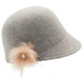 Womens Light Grey Adabel Pom Felt Hat 16817 by Ted Baker from Hurleys