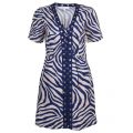 Womens True Navy Quincy Lace Up Dress 7941 by Michael Kors from Hurleys