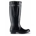 Black Original Adjustable Tall Wellington Boots (3-12) 67309 by Hunter from Hurleys