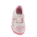 Girls Silver Glitter Ava Baby Dolly Shoes (20-24) 33515 by Lelli Kelly from Hurleys