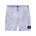 Mens Opal Blue Mineral Swim Shorts 104679 by Lyle and Scott from Hurleys