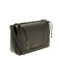 Womens Black Whipstitch Shoulder Bag 26955 by Love Moschino from Hurleys