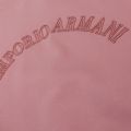 Womens Pink Embroidered Logo Sweat Top 47981 by Emporio Armani from Hurleys