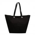 Womens Black Utility Canvas Shopper bag 103969 by Vivienne Westwood from Hurleys