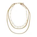 Womens Gold Vinea Combi Necklace 91401 by Vila from Hurleys