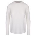 Casual Womens White Innibinny Fleck Knitted Top 37650 by BOSS from Hurleys