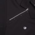 Mens Black T-Hart L/s Polo Shirt 33257 by Diesel from Hurleys