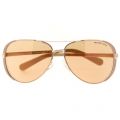 Womens Rose Gold Flash Chelsea Sunglasses 12187 by Michael Kors from Hurleys