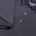 Mens Navy Belver Knit Collar S/s Polo Shirt 29260 by Ted Baker from Hurleys