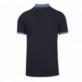Casual Mens Dark Blue Prim Tipped S/s Polo Shirt 57014 by BOSS from Hurleys