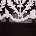 Womens Black & Ivory Scarlett Dress