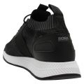 Athleisure Mens Black Titanium Runn Knit Trainers 57279 by BOSS from Hurleys