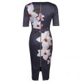 Womens Grey Bisslee Chatsworth Bloom Midi Dress 22751 by Ted Baker from Hurleys