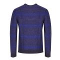 Mens Navy Alpaca Wool Mix Knitted Jumper 28767 by PS Paul Smith from Hurleys