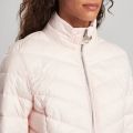 Womens Cameo Pink Aubern Quilted Jacket 56303 by Barbour International from Hurleys
