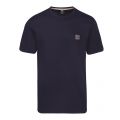Mens Dark Blue Tales 1 S/s T Shirt 91928 by BOSS from Hurleys