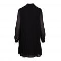 Womens Black Pleated Mini Shirt Dress 96868 by Michael Kors from Hurleys