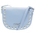 Womens Blue Stud Cross Body Bag 72785 by Love Moschino from Hurleys