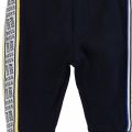 Toddler Navy Multi Logo Trim Sweat Pants 55922 by BOSS from Hurleys