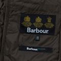 Boys Olive Crossover Quilted Jacket 65755 by Barbour from Hurleys