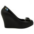 Womens Black Matte Queen Wedge 16 62224 by Melissa from Hurleys