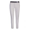 Womens Snow Heather Logo Tape Lounge Leggings 52207 by Calvin Klein from Hurleys