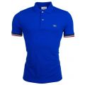Mens Steamer S/s Ribbed Collar Polo Shirt 14698 by Lacoste from Hurleys